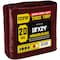 Core Tarps Heavy Duty Tarp, 18 ft x 24 ft, 20 Mil, Maroon, Polyethylene CT-707-18X24 - alternate 1